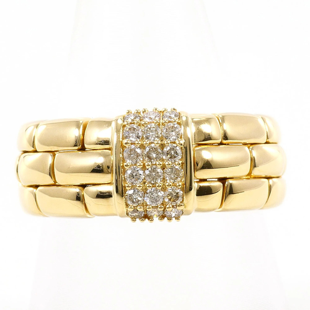 VINTAGE 18k Gold Diamond Ring